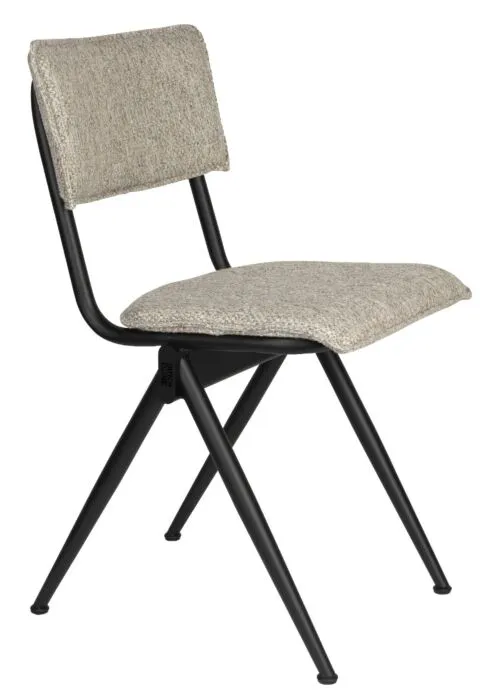 Dutchbone New Willow eetkamerstoel-Rough Sand Hoge Kwaliteit