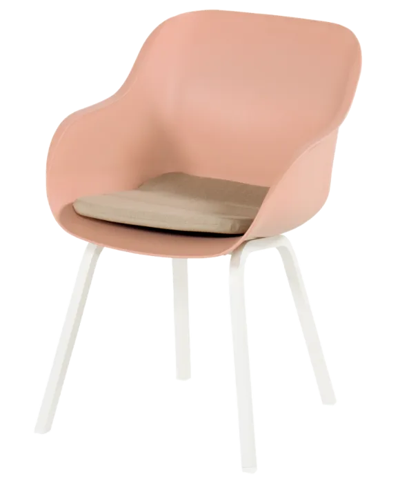 Hartman Le Soleil stoel-Pink/White Finale Uitverkoop