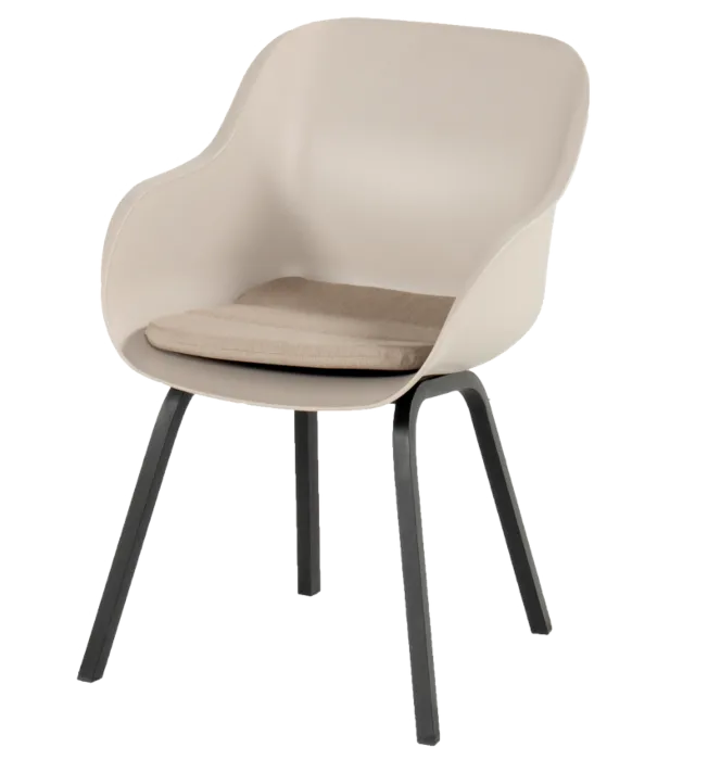 Korting Hartman Le Soleil stoel-Taupe/Black