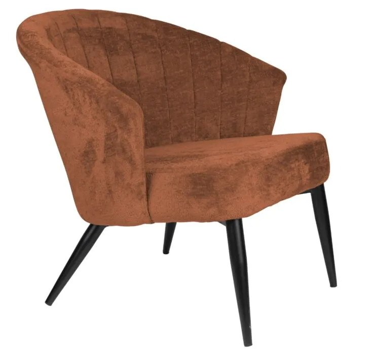 Uitverkoop Dutchbone Georgia loungestoel-Terra