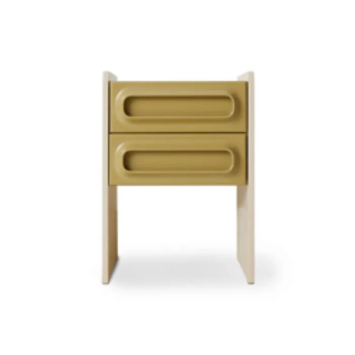 HKLiving Space nachtkastje-Sage/Cream Betrouwbaar