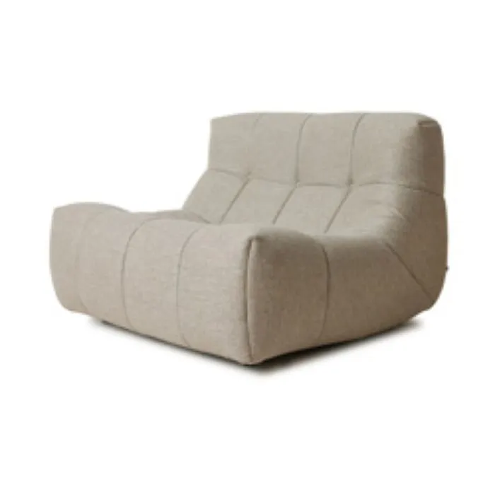 Korting HKLiving Lazy outdoor loungestoel-Natural