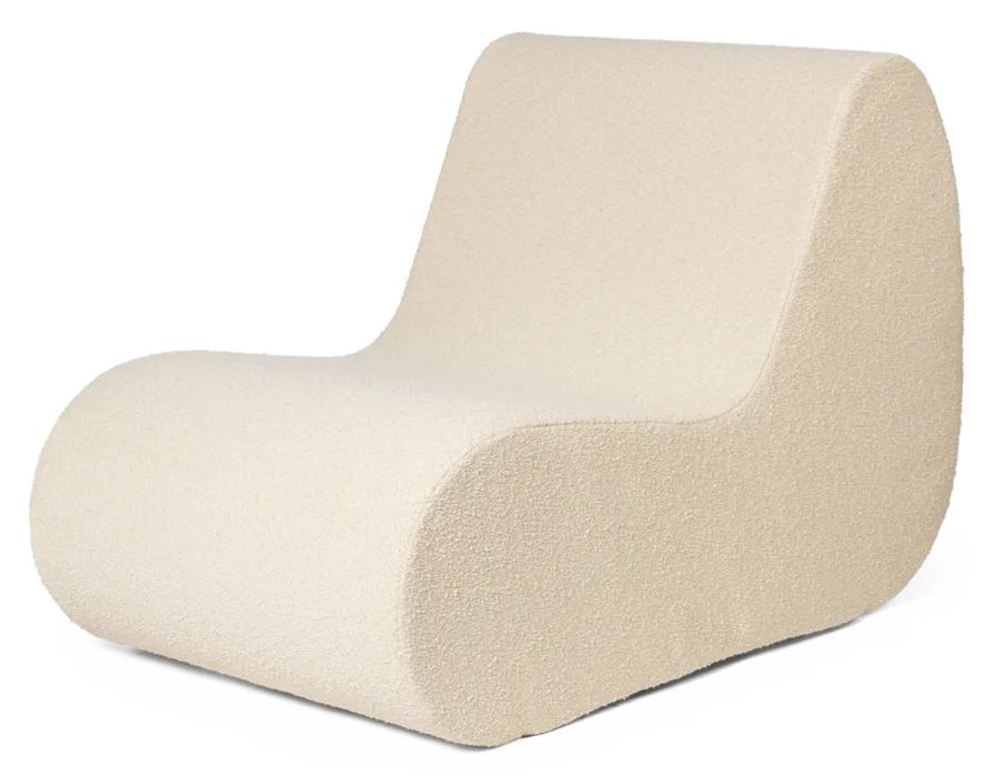 Populair Ferm Living Rouli Center Module loungestoel-Off-white