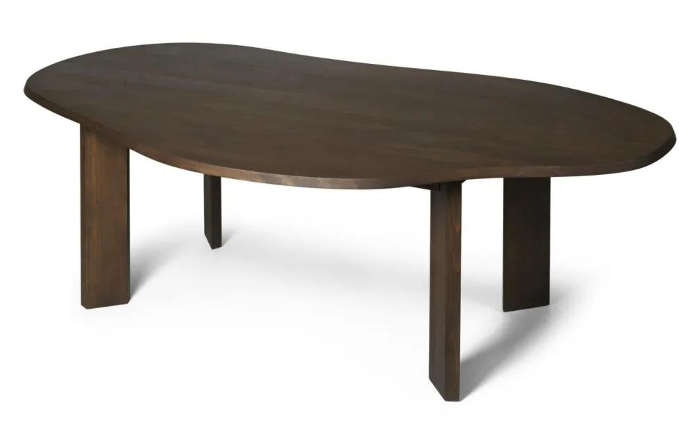 Ferm Living Contour eettafel-220 cm-Dark Stained Beech Superprijs
