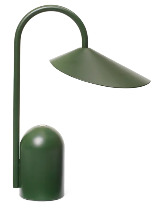 Dagaanbieding Ferm Living Arum draagbare tafellamp-Grass Green