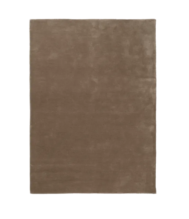 Ferm Living Stille Tufted vloerkleed-Ash Brown-140x200 cm Express Levering