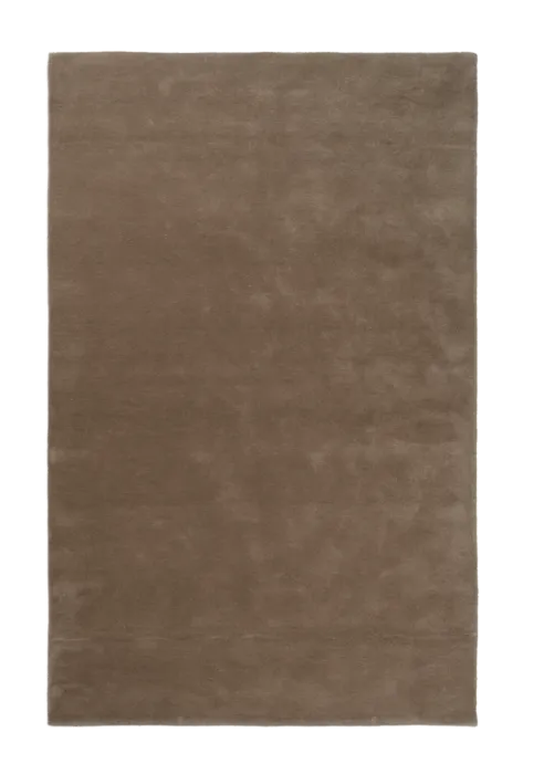 Ferm Living Stille Tufted vloerkleed-Ash Brown-160x250 cm Snelle Levering
