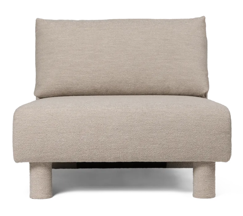 Ferm Living Dase Element bank - Center-Soft Bouclé - Naturel Lage Kosten