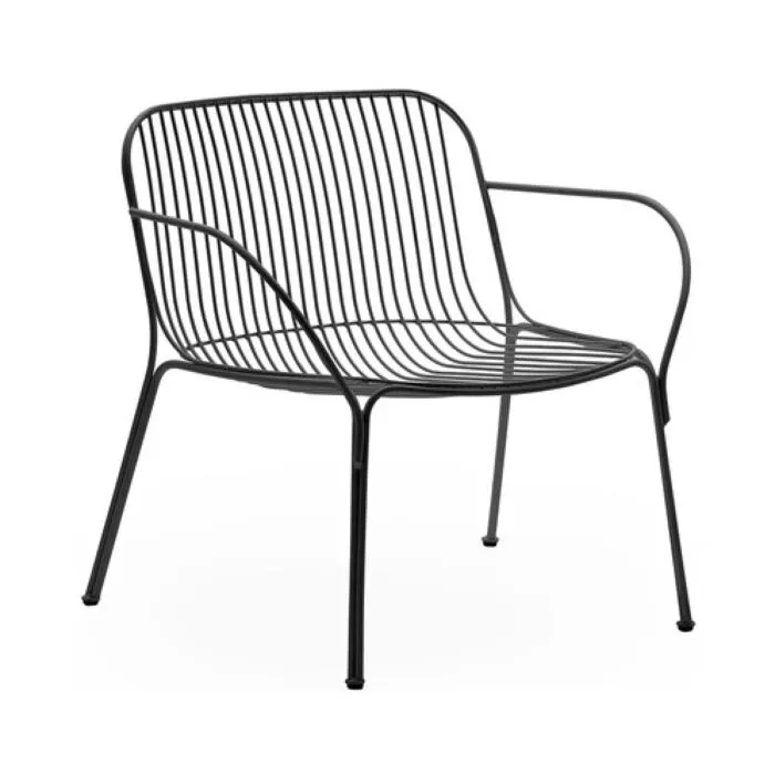 Kartell Hiray fauteuil outdoor-Zwart Finale Uitverkoop