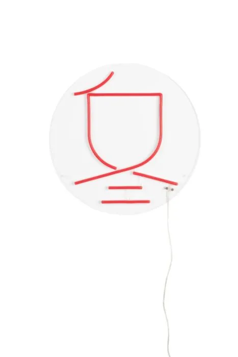 Betaalbaar Dutchbone Neon Sya Winter wandlamp