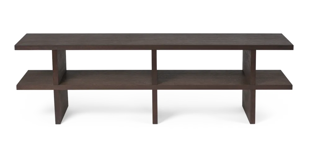 Ferm Living Kona bank-Dark Stained Oak Hoge Kwaliteit
