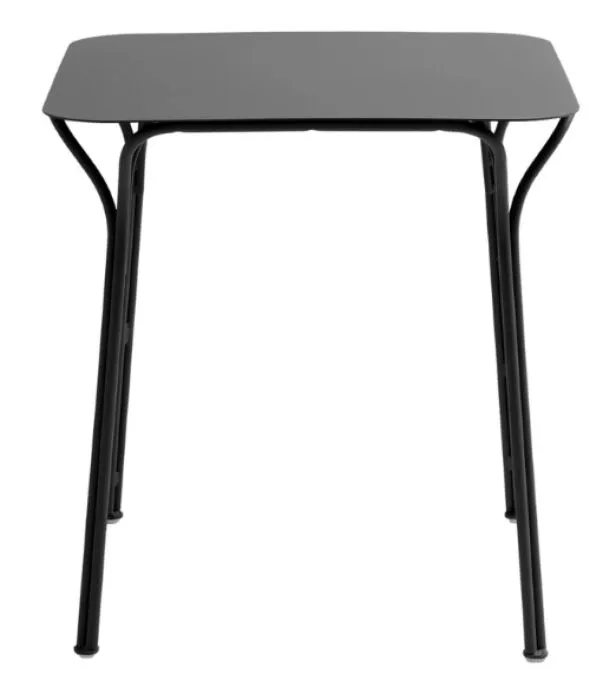 Kartell Hiray tafel vierkant outdoor-Zwart Speciale Aanbieding
