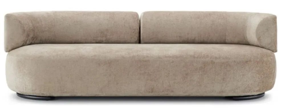 Kartell K-Waiting bank chenille-Beige Betaalbaar