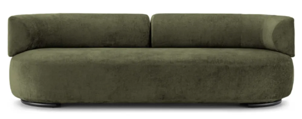 Kartell K-Waiting bank chenille-Groen Favoriet