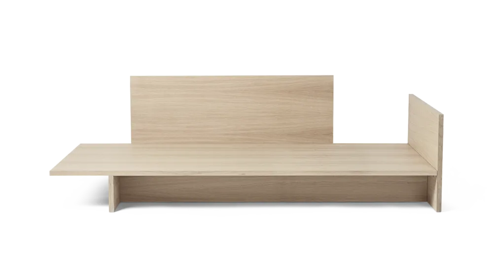 Hete Deal Ferm Living Kona bed-Natural Oak Veneer