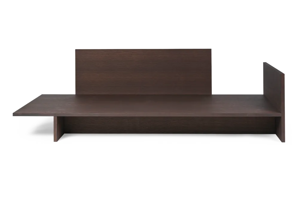 Ferm Living Kona bed-Dark Stained Oak Koop Online