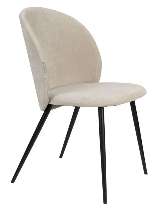 Dagaanbieding Zuiver Cozy eetkamerstoel-Beige