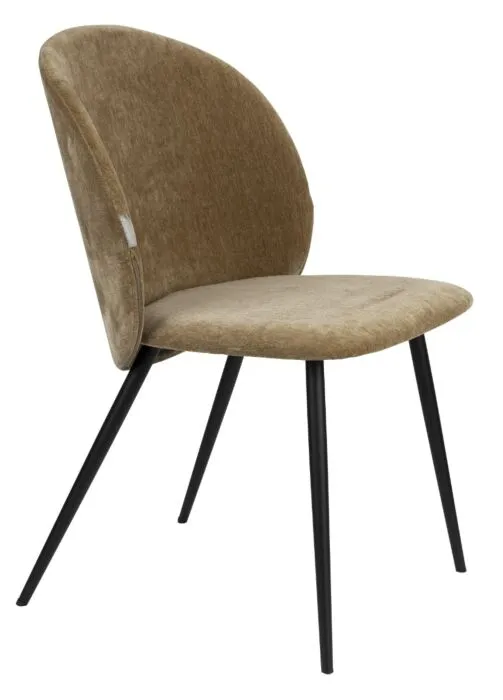 Lage Kosten Zuiver Cozy eetkamerstoel-Mustard