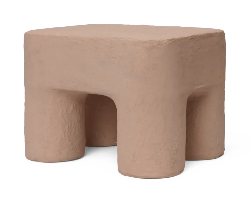 Beperkt Aanbod Ferm Living Podo kruk-Rose