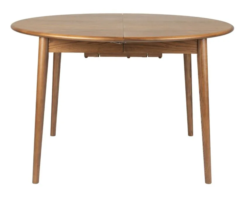 Zuiver Twist eetkamertafel-Walnut-Rond Snelle Levering