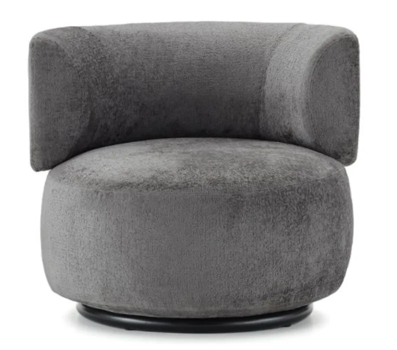 Kartell K-Waiting fauteuil chenille-Grijs Gecertificeerd