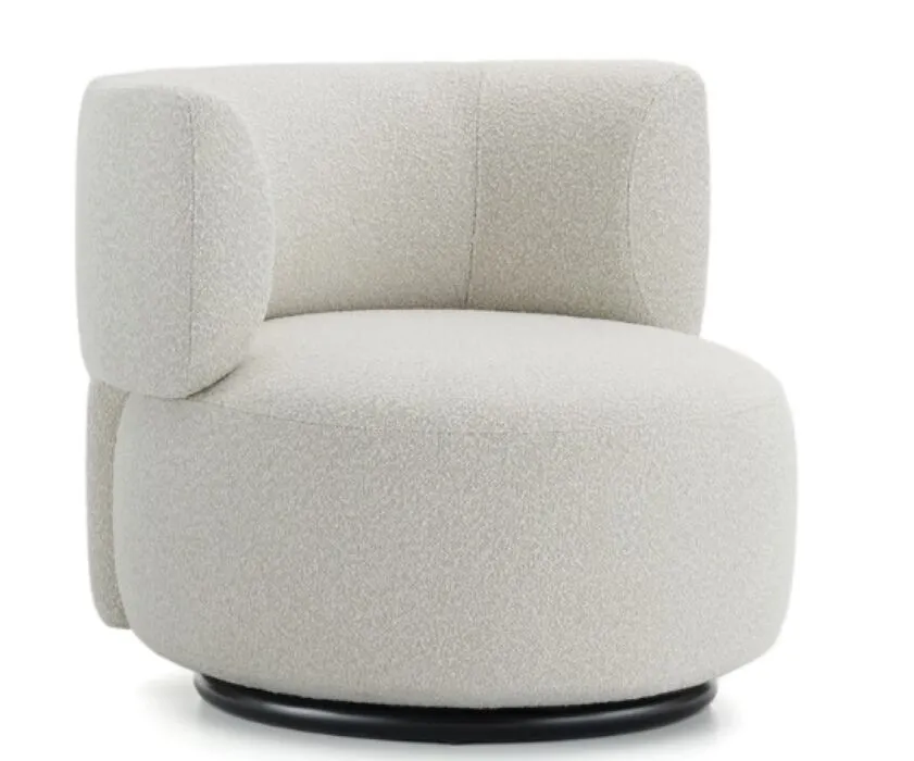 Must-Have Kartell K-Waiting fauteuil bouclé-Ecru