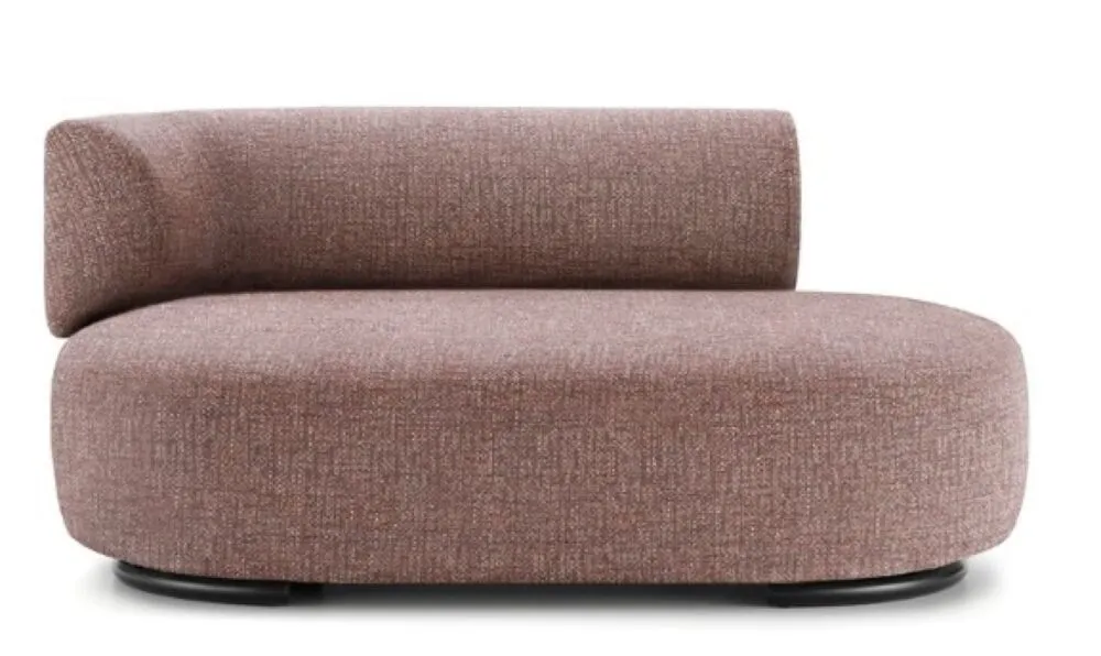Laatste Kans Kartell K-Waiting dormeuse texture-Bordeaux-Arm links