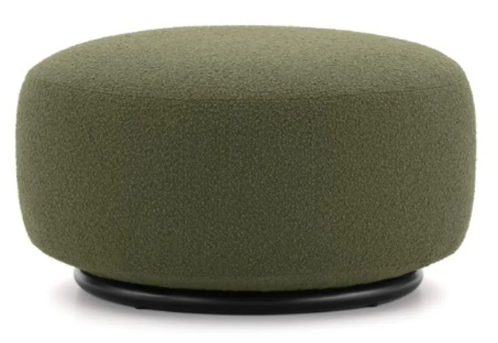 Uitverkoop Kartell K-Waiting poef bouclé-Groen