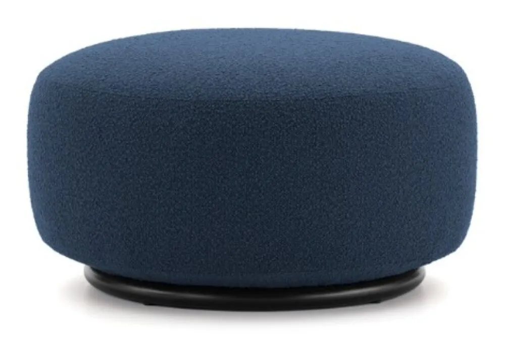 Aanbieding Kartell K-Waiting poef bouclé-Donkerblauw