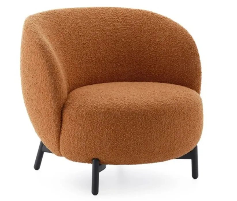Koop Online Kartell Lunam fauteuil curly-Oranje