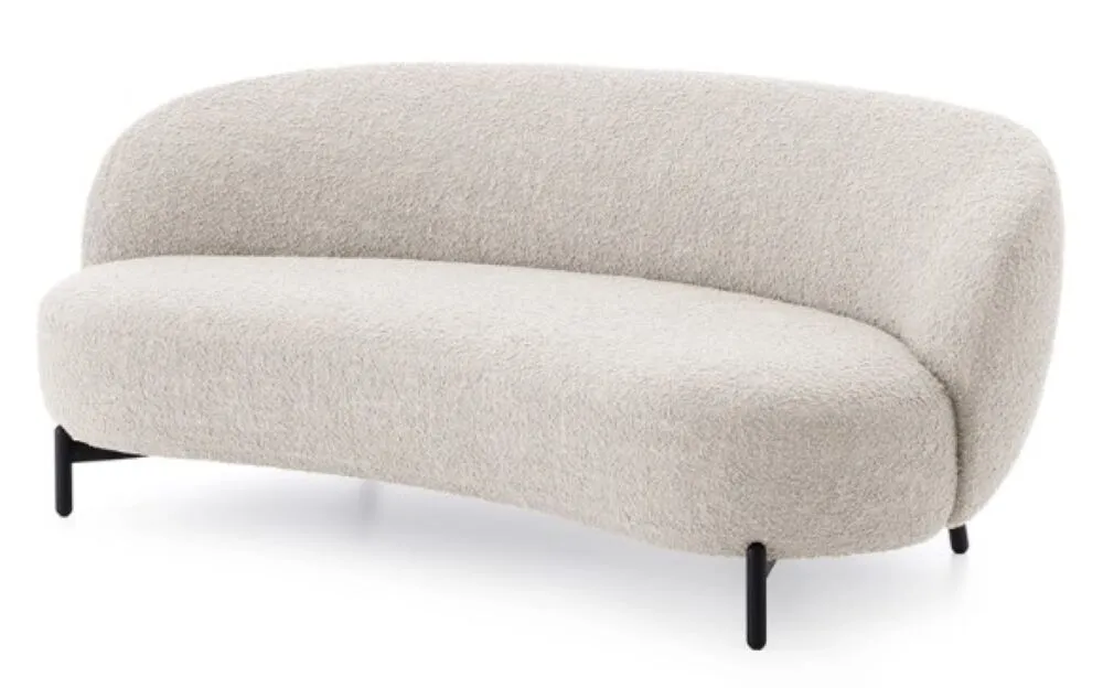 Beperkt Aanbod Kartell Lunam bank curly-Wit