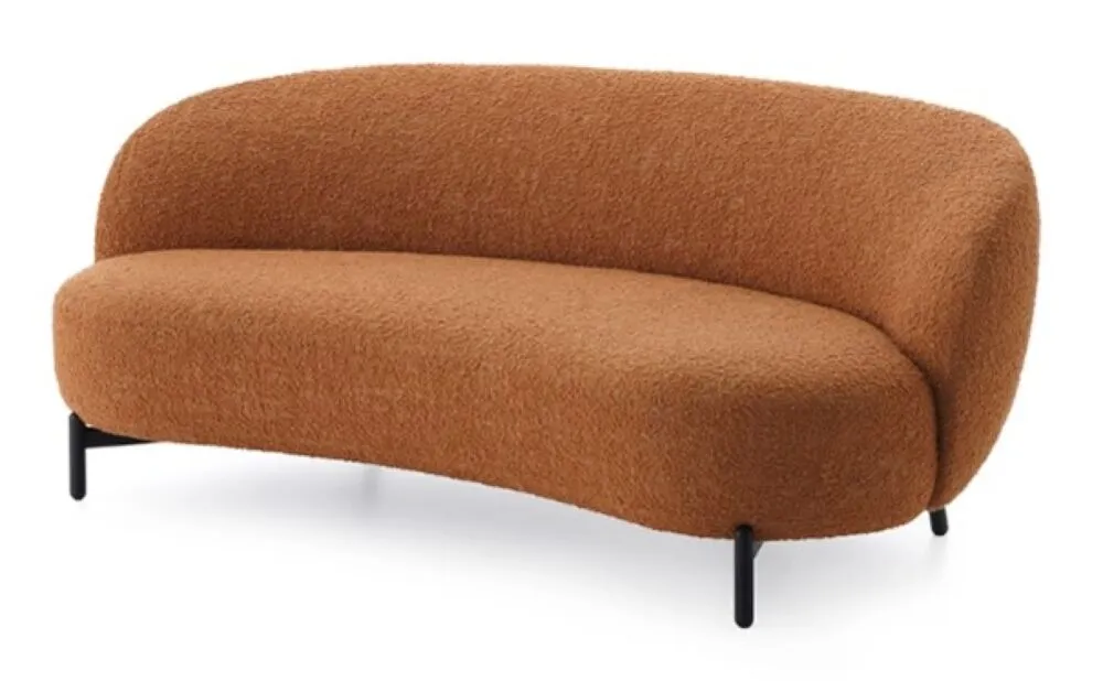 Express Levering Kartell Lunam bank curly-Oranje