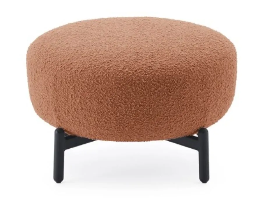 Speciale Aanbieding Kartell Lunam poef curly-Roze