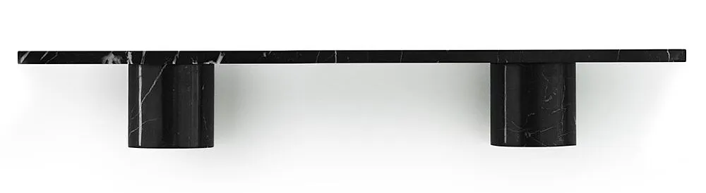 Normann Copenhagen Sten wandplank-80 cm-Nero Marquina-marmer Dagaanbieding