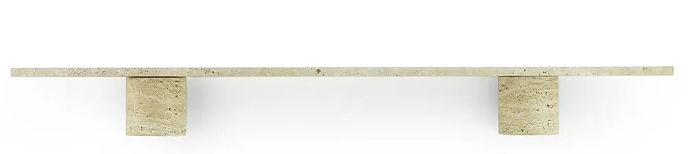 Normann Copenhagen Sten wandplank-120 cm -Travertijn Dagaanbieding
