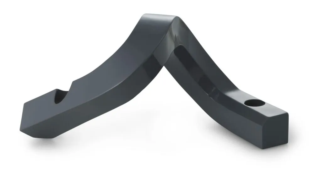 Normann Copenhagen Crooked kandelaar-Grey-Two Finale Uitverkoop