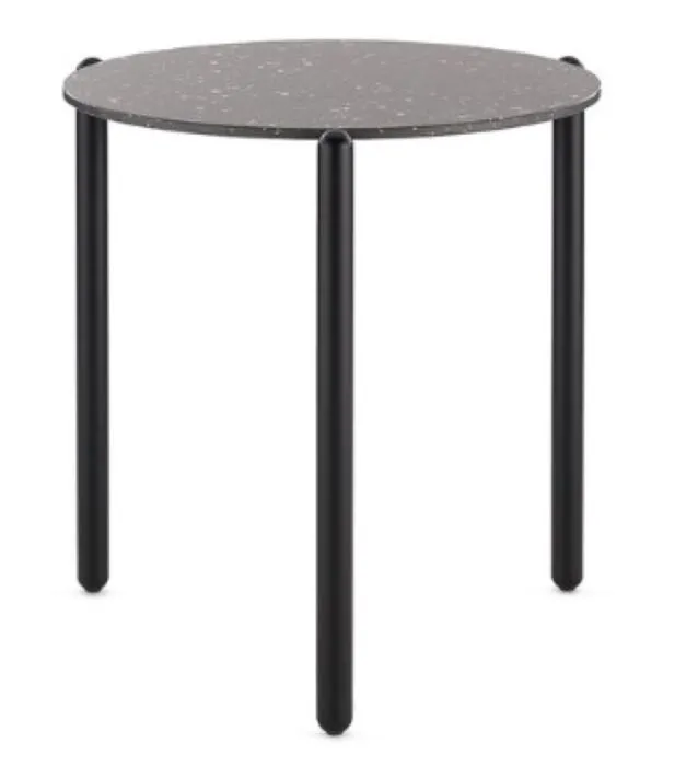 Gecertificeerd Kartell Undique bijzettafel-Zwart Terrazzo