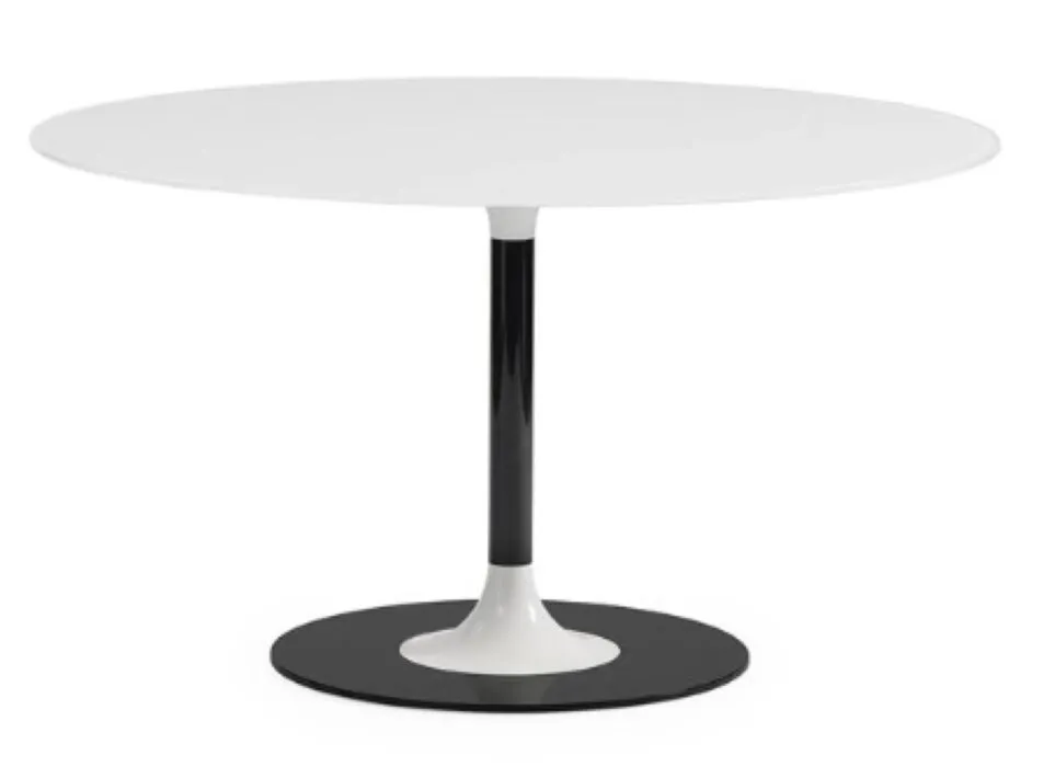 Kartell Thierry XXL eettafel rond-Wit Koopje