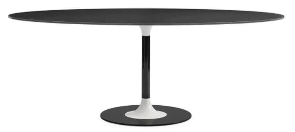 Lage Prijs Kartell Thierry XXL eettafel ovaal-Zwart