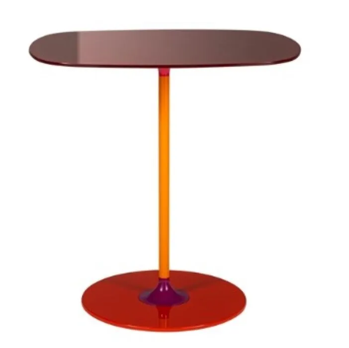 Kartell Thierry bijzettafel-Bordeaux-50x33 cm Betaalbaar