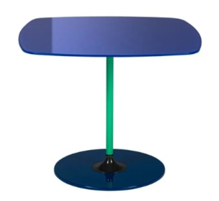 Kartell Thierry bijzettafel-Donkerblauw-50x50 cm Korting