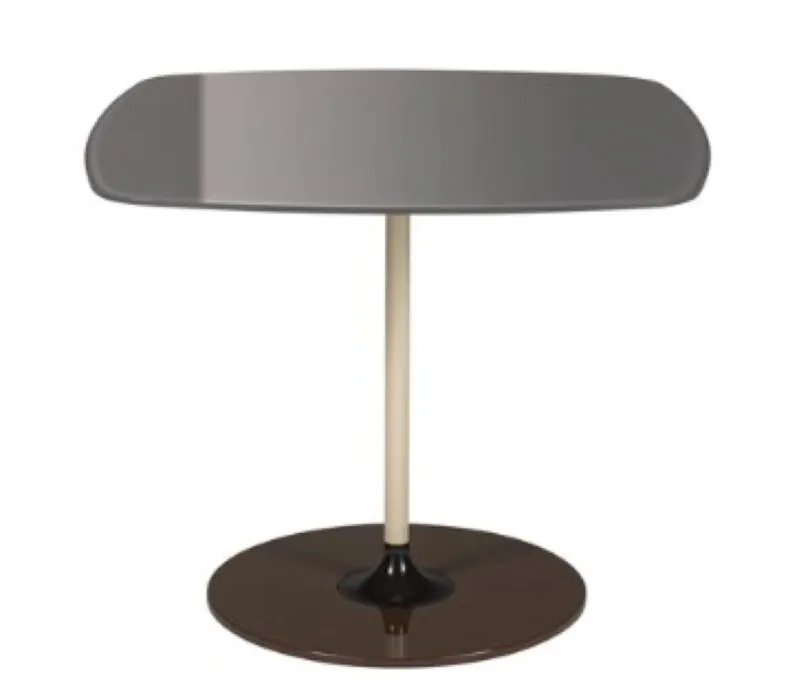 Kartell Thierry bijzettafel-Grijs-50x50 cm Beperkte Voorraad