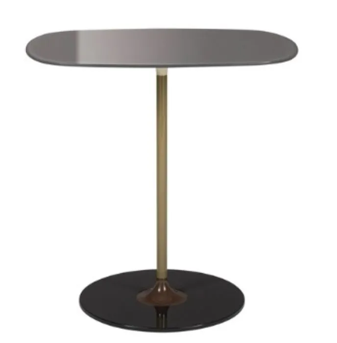 Koopje Kartell Thierry bijzettafel-Grijs-50x33 cm