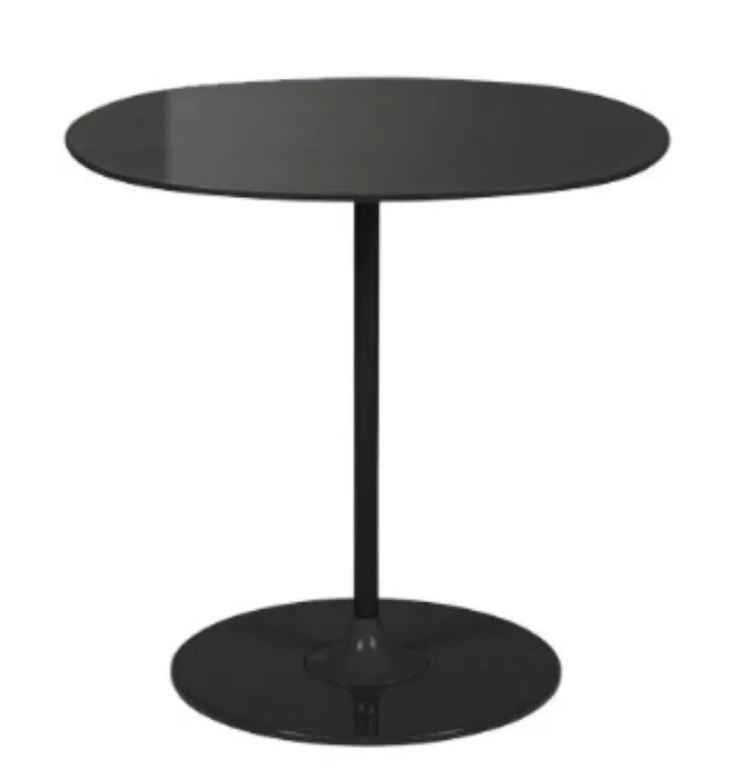 Kartell Thierry bijzettafel-Zwart-45x45 cm Voordeelprijs