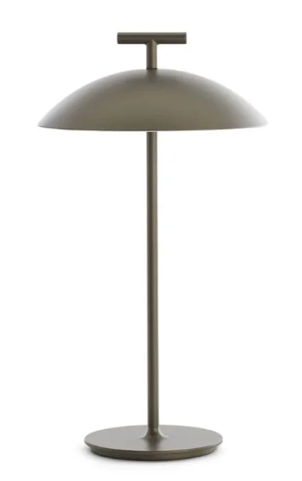 Kartell Mini Geen-A tafellamp batterij-Brons Nieuw