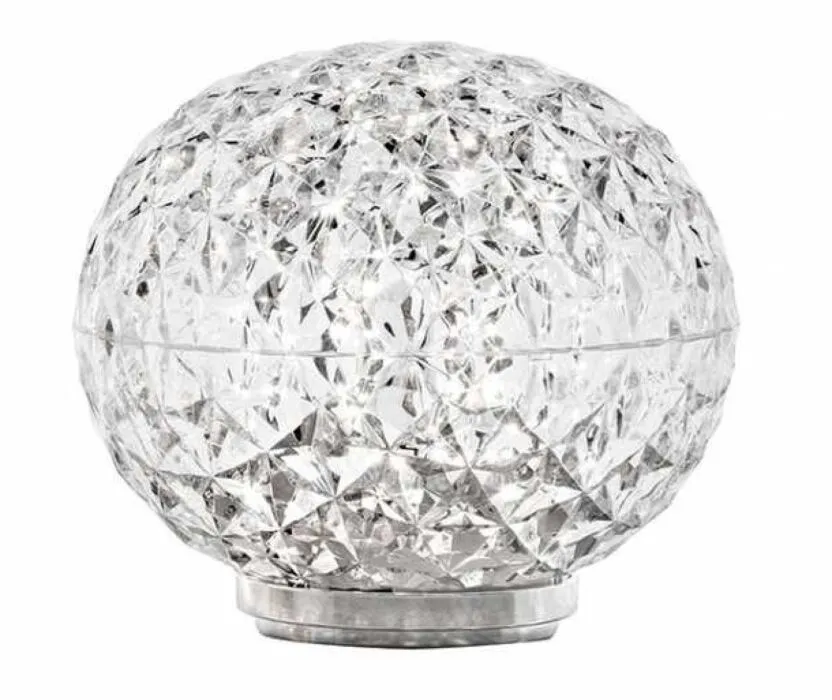 Kartell Mini Planet tafellamp batterij-Kristal Gecertificeerd