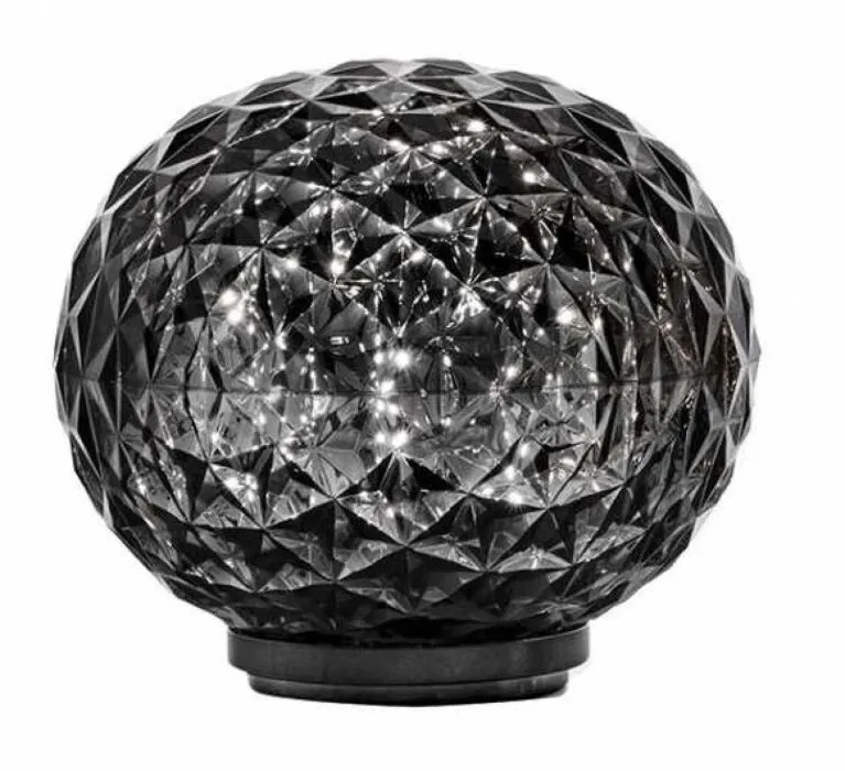 Kartell Mini Planet tafellamp batterij-Zwart Hoge Kwaliteit