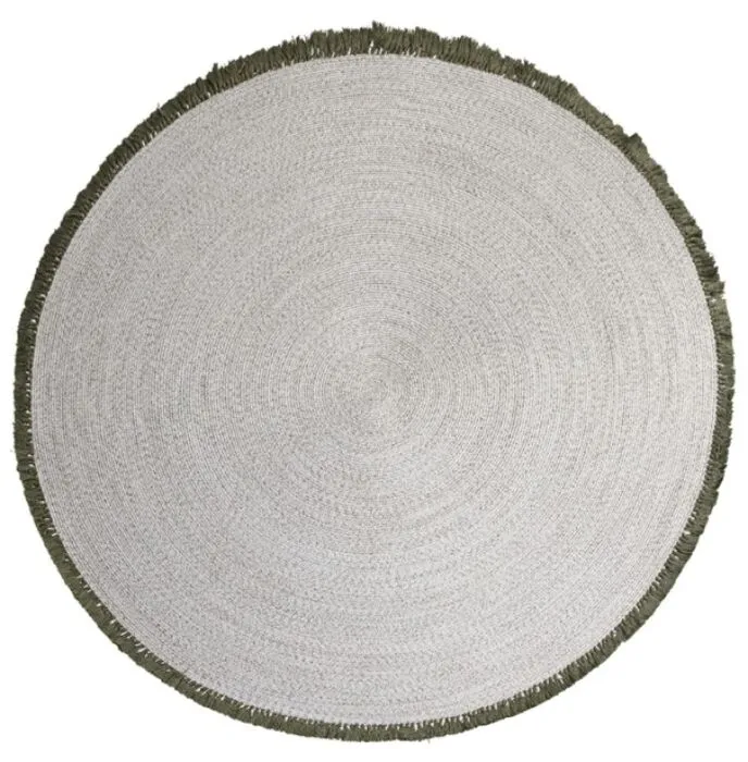 Direct Beschikbaar Kartell K-Lim vloerkleed outdoor rond-Grijs