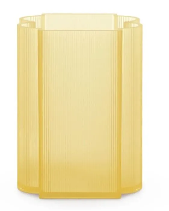 Nieuw Kartell Okra vaas-H24-Geel