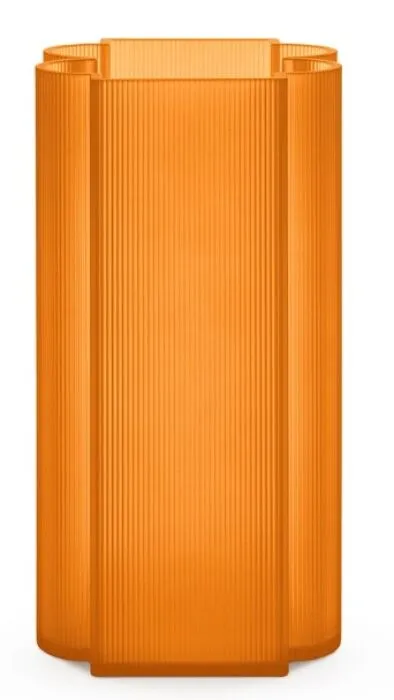 Koop Vandaag Kartell Okra vaas-H34-Oranje